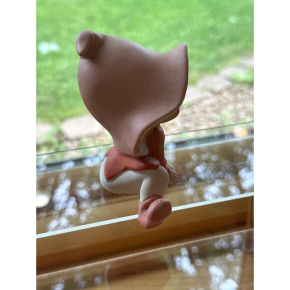 Vintage Homco Ceramic Pixie Elf Figurine Tabletop Sitter - Picture 2 of 5